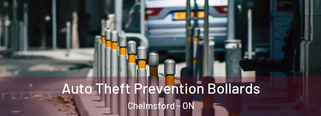  Auto Theft Prevention Bollards Chelmsford - ON