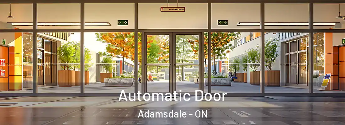 Automatic Door Adamsdale - ON