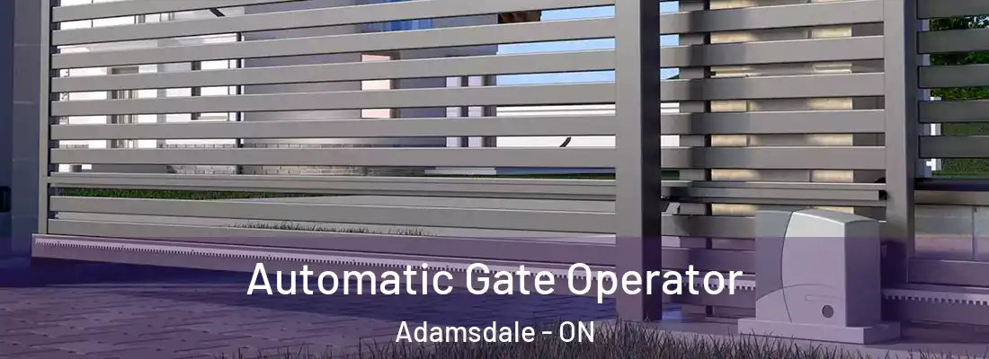  Automatic Gate Operator Adamsdale - ON