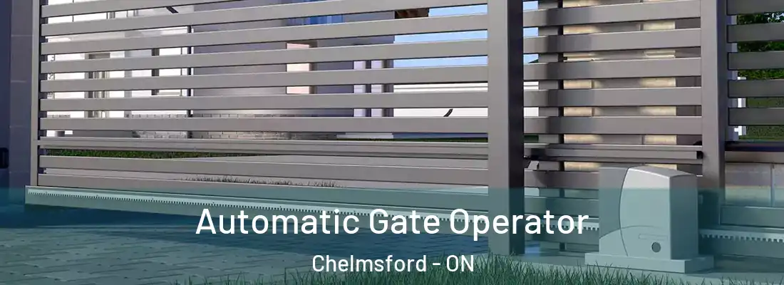  Automatic Gate Operator Chelmsford - ON