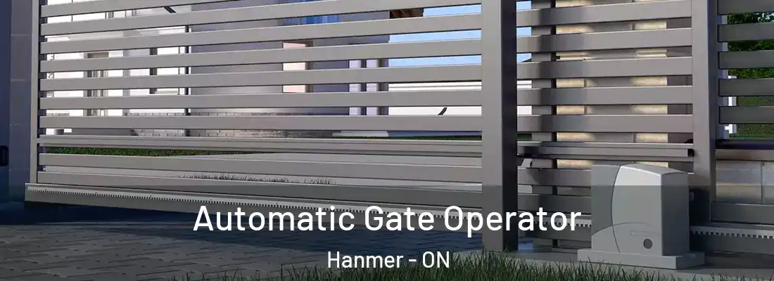  Automatic Gate Operator Hanmer - ON