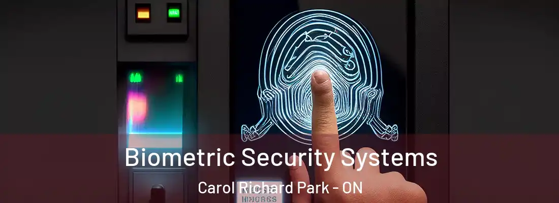  Biometric Security Systems Carol Richard Park - ON