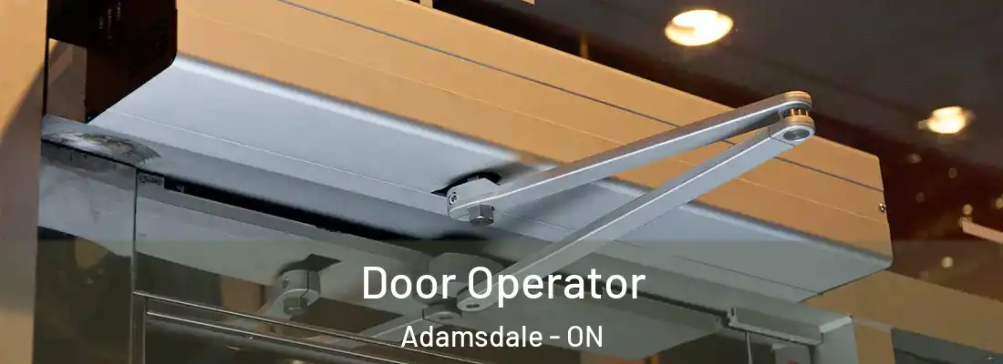  Door Operator Adamsdale - ON