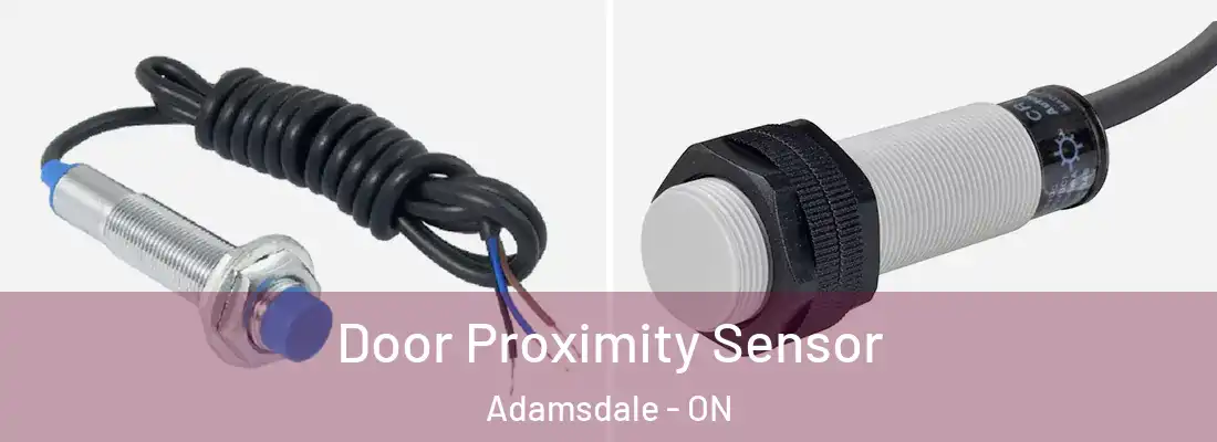  Door Proximity Sensor Adamsdale - ON