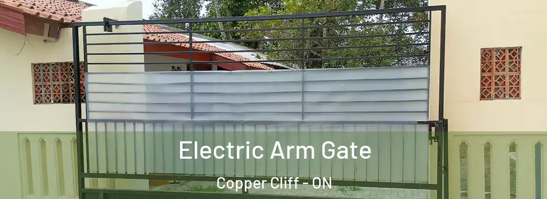  Electric Arm Gate Copper Cliff - ON