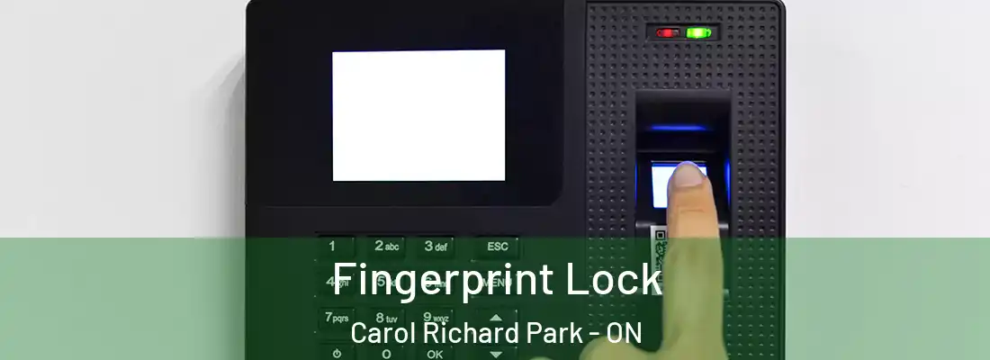  Fingerprint Lock Carol Richard Park - ON