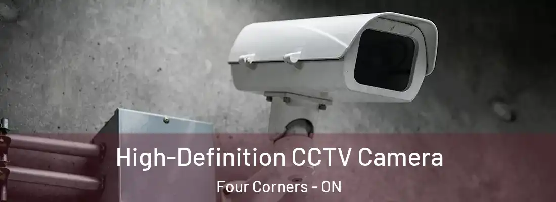  High-Definition CCTV Camera Four Corners - ON