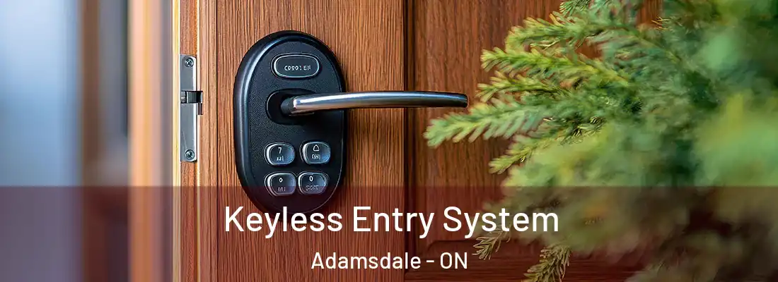  Keyless Entry System Adamsdale - ON