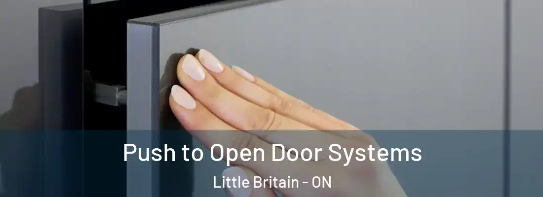  Push to Open Door Systems Little Britain - ON