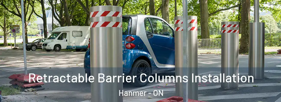  Retractable Barrier Columns Installation Hanmer - ON