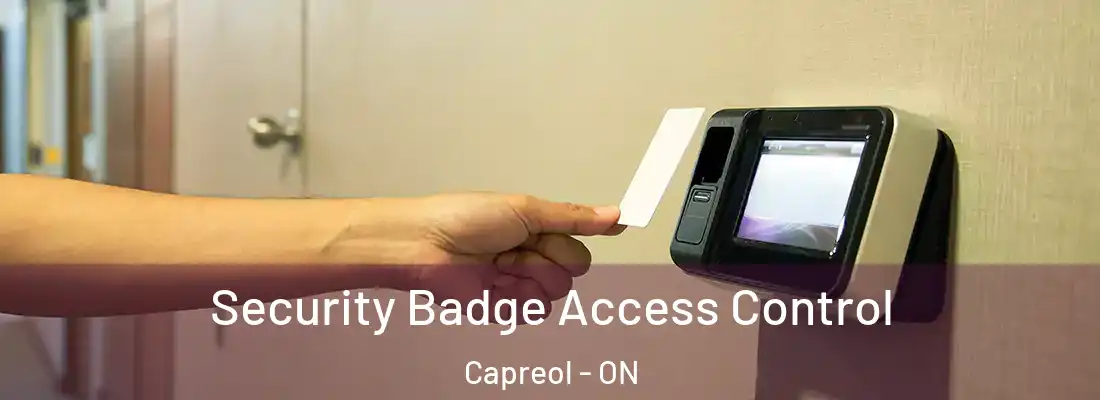  Security Badge Access Control Capreol - ON