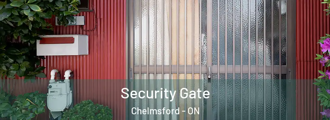  Security Gate Chelmsford - ON