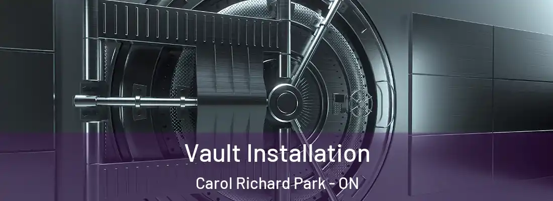  Vault Installation Carol Richard Park - ON